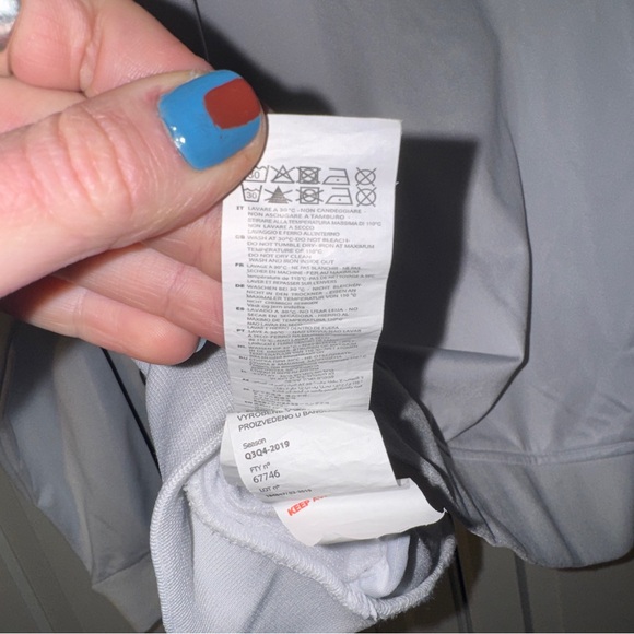 Y2K Kappa White Zip-Up track Jacket - size Medium - Picture 10 of 10